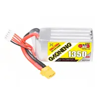 Аккумуляторная батарея GNB на 1350mAh 4S 14.8V 100C для квадрокоптера GEPRC MARK5 PNP 6S Аккумуляторная батарея GNB на 1350mAh 4S 14.8V 100C для квадрокоптера GEPRC MARK5 PNP 6S