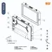 Монітор FPV Skyzone M5F 5" DVR 5.8GHz 48CH - Фото 5