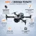 Квадрокоптер AE19 - складаний дрон з FPV-трансляцією на екран пульта, безколекторними моторами, Optical Flow, уникненням перешкод, дальність до 200 м, до 15 хвилин польоту, у сумці (сірий) - Фото 4 Квадрокоптер AE19 - складаний дрон з FPV-трансляцією на екран пульта, безколекторними моторами, Optical Flow, уникненням перешкод, дальність до 200 м, до 15 хвилин польоту, у сумці (сірий) - Фото 4
