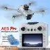 Квадрокоптер AE5 PRO - складаний дрон з HD камерою, FPV, пульт з екраном 5", безколекторні мотори, optical flow, уникнення перешкод, до 150 м, до 12 хвилин - Фото 4