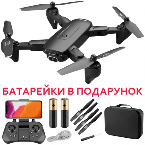 Квадрокоптер 4DRC F6 - дрон з 4K і HD камерами, FPV, барометр, до 25 хвилин в кейсі