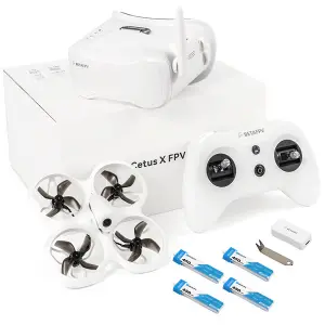 Квадрокоптер BetaFPV Cetus X FPV Kit ELRS (Betaflight) – FPV-дрон з камерою, БК мотори, окуляри в кейсі