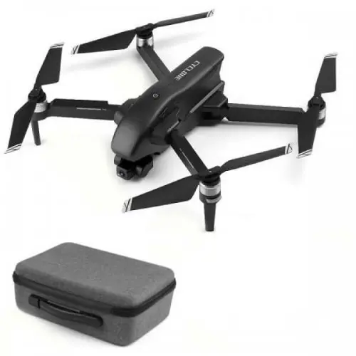 Квадрокоптер Cyclone Q868 - дрон з 4K і HD камерами, FPV, GPS, БК мотори, до 1000м, 30 хвилин в кейсі