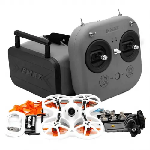 Квадрокоптер Emax EZ Pilot Pro RTF Kit – FPV дрон з камерою, БК моторами, окулярами