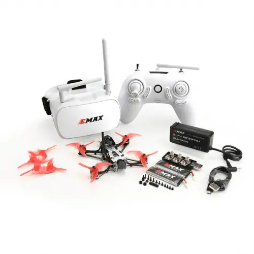 Квадрокоптер Emax Tinyhawk II Freestyle RTF – FPV дрон з камерою, БК моторами, окулярами і кейсом