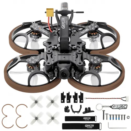 Квадрокоптер GEPRC Cinelog25 V2 Analog ELRS 915 – 2,5-дюймовий FPV-дрон з камерою, БК мотори, до 6 хвилин
