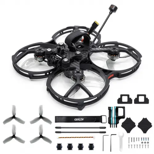 Квадрокоптер GEPRC CineLog35 Analog TBS – FPV-дрон з камерою, БК мотори