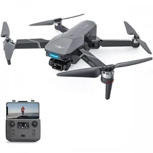 Квадрокоптер Kfplan KF101 Max - дрон з 4K і HD камерами, EIS, FPV, GPS, БК мотори, до 3000м, 25 хвилин в сумці