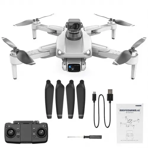 Квадрокоптер LYZRC L900 Pro SE MAX Gray - дрон з 4K і HD камерами, GPS, БК мотори, запобігання перешкод, до 1200м, 28 хв 