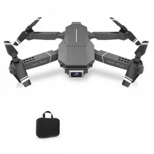 Квадрокоптер RC E98 Black - дрон з 4K камерою, FPV, барометр, до 15 хвилин в кейсі