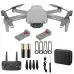 Квадрокоптер RC E99 Pro 2 Plus Gray - дрон з 4K і HD камерами, FPV, барометр, до 40хв (додатковий акумулятор) + злітний майданчик - Фото 9