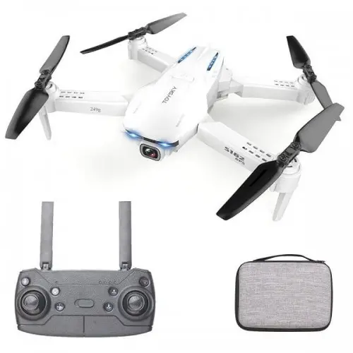 Квадрокоптер ToySky S162 - дрон з 4K і HD камерами, FPV, GPS, до 500м, 18 хвилин в кейсі