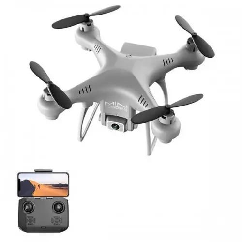 Квадрокоптер XKJ KY908 Gray – міні-дрон з 4K камерою, FPV, барометр, до 12 хвилин