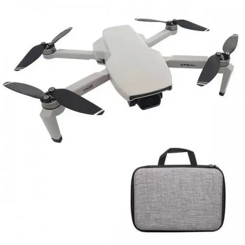 Квадрокоптер ZLRC SG108 Gray - дрон з 4K і HD камерами,  FPV, GPS, БК мотори, до 1000м, 25 хвилин в кейсі
