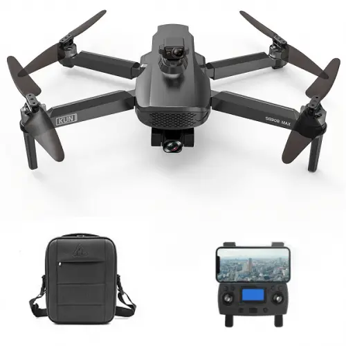 Квадрокоптер ZLRC SG908 Max - дрон з 4K і HD камерами, FPV, GPS, БК мотори, до 3000м, 26 хвилин в сумці