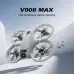 Квадрокоптер V908 MAX – дрон з камерою, FPV, запобігання перешкодам, пульт з екраном 4.3", БК мотори, камера з електрорегулюванням до 180°, дальність до 100 м, до 10 хвилин польоту - Фото 6