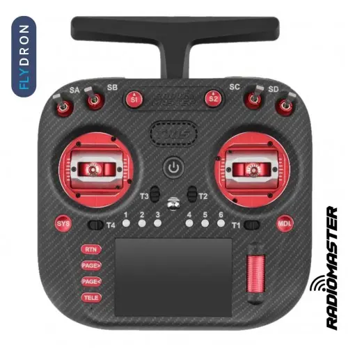 Пульт управления для дрона RadioMaster TX15 Max ELRS M2 Red – профессиональный радиопередатчик для FPV - Фото 1